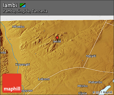 Physical 3D Map of Iambi