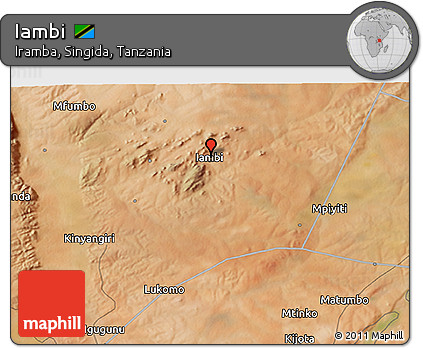 Satellite 3D Map of Iambi