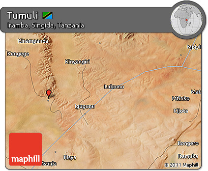 Satellite 3D Map of Tumuli