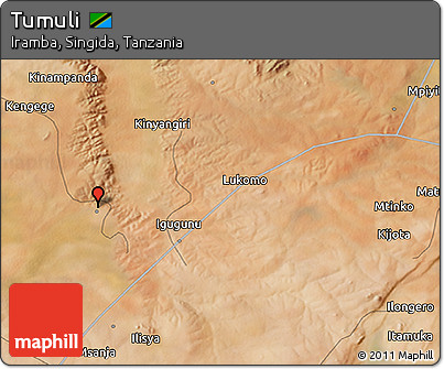 Satellite 3D Map of Tumuli