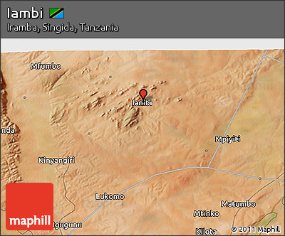 Satellite 3D Map of Iambi