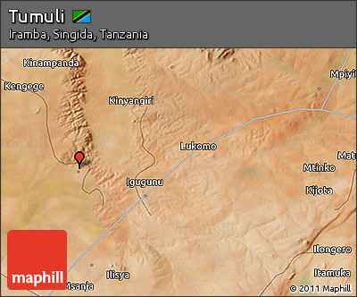 Satellite 3D Map of Tumuli