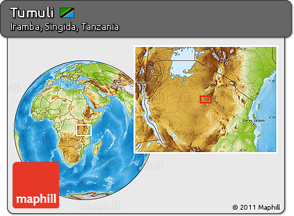 Physical Location Map of Tumuli