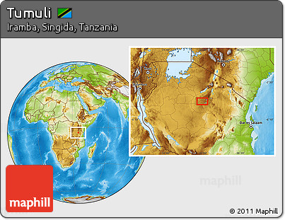 Physical Location Map of Tumuli