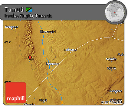 Physical Map of Tumuli