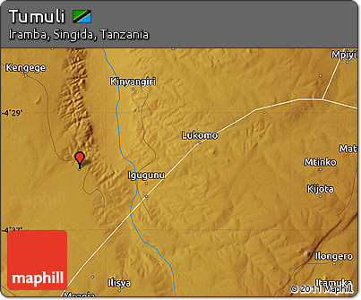 Physical Map of Tumuli