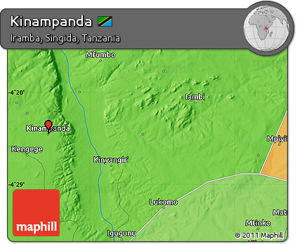 Political Map of Kinampanda