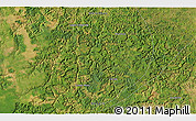 Satellite 3D Map of the area around 4° 32' 58" S, 45° 49' 30" W