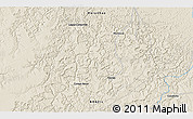 Shaded Relief 3D Map of the area around 4° 32' 58" S, 45° 49' 30" W
