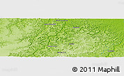 Physical Panoramic Map of the area around 4° 32' 58" S, 45° 49' 30" W