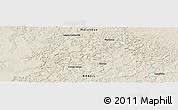 Shaded Relief Panoramic Map of the area around 4° 32' 58" S, 45° 49' 30" W