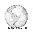 Outline Map of the Area around 4° 32' 58" S, 50° 55' 29" W, rectangular outline