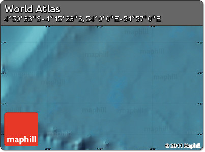 Satellite Map of the Area around 4° 32' 58" S, 54° 28' 30" E