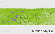 Physical Panoramic Map of the area around 4° 32' 58" S, 56° 1' 29" W