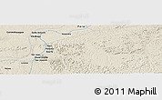 Shaded Relief Panoramic Map of the area around 4° 32' 58" S, 56° 1' 29" W