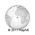 Outline Map of the Area around 4° 32' 58" S, 5° 52' 30" W, rectangular outline