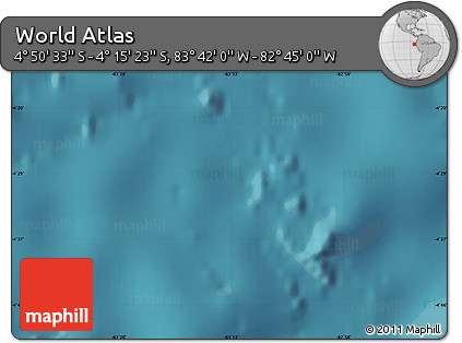 Satellite Map of the Area around 4° 32' 58" S, 83° 13' 29" W