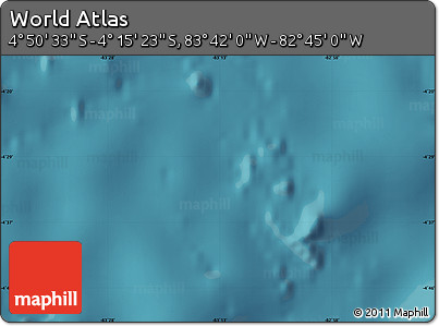 Satellite Map of the Area around 4° 32' 58" S, 83° 13' 29" W