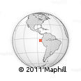 Outline Map of the Area around 4° 32' 58" S, 83° 13' 29" W, rectangular outline