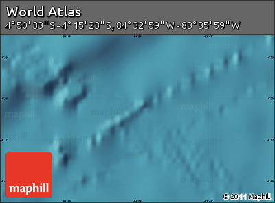Satellite Map of the Area around 4° 32' 58" S, 84° 4' 29" W