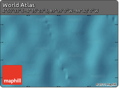 Satellite Map of the Area around 4° 32' 58" S, 89° 10' 30" W