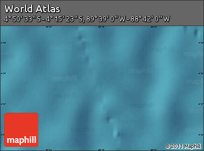 Satellite Map of the Area around 4° 32' 58" S, 89° 10' 30" W