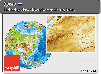 Physical Location Map of Bytev
