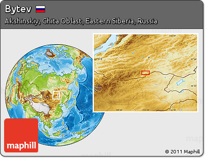Physical Location Map of Bytev