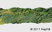 Satellite Panoramic Map of the area around 50° 7' 47" N, 118° 55' 30" W