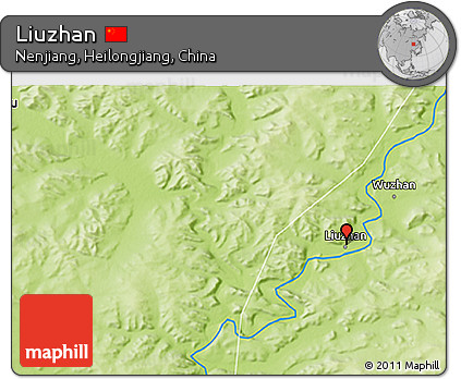 Physical 3D Map of Liuzhan