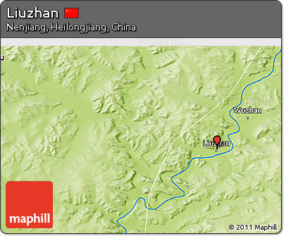 Physical 3D Map of Liuzhan