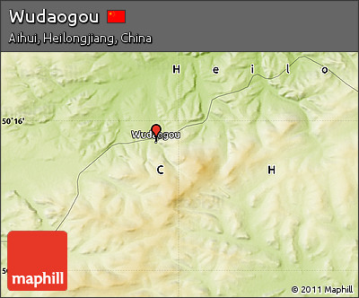 Physical Map of Wudaogou