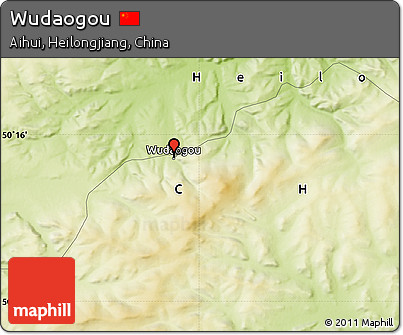 Physical Map of Wudaogou