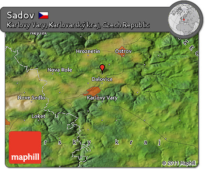 Satellite Map of Sadov