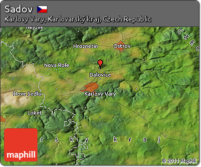 Satellite Map of Sadov