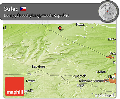 Physical 3D Map of Sulec