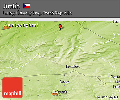 Physical 3D Map of Jimlín
