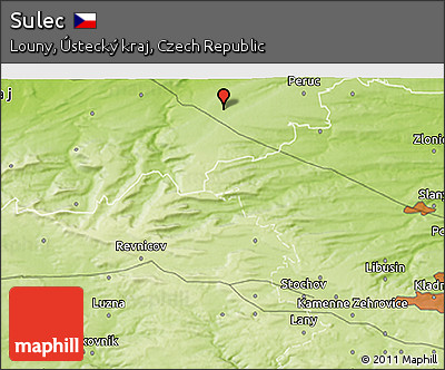 Physical 3D Map of Sulec