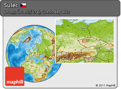 Physical Location Map of Sulec