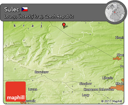 Physical Map of Sulec