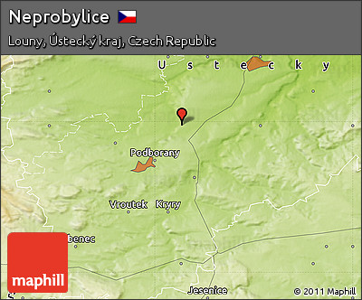Physical Map of Neprobylice