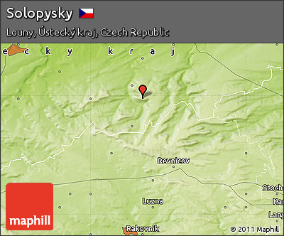 Physical Map of Solopysky