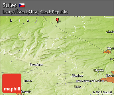 Physical Map of Sulec