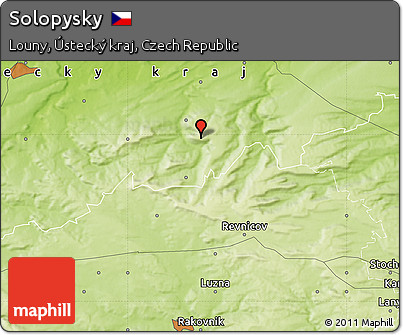 Physical Map of Solopysky