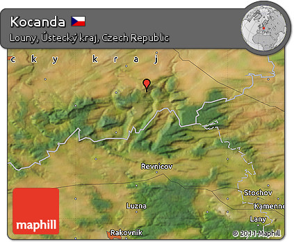 Satellite Map of Kocanda