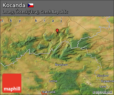 Satellite Map of Kocanda