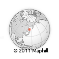 Outline Map of Langeri, rectangular outline