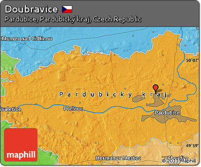 Political Map of Doubravice