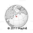 Outline Map of the Area around 50° 7' 47" N, 165° 49' 29" E, rectangular outline