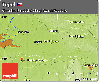 Physical Map of Topol